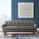 Modway Engage Top-Grain Leather Living Room Lounge Sofa | Sofas | Modishstore