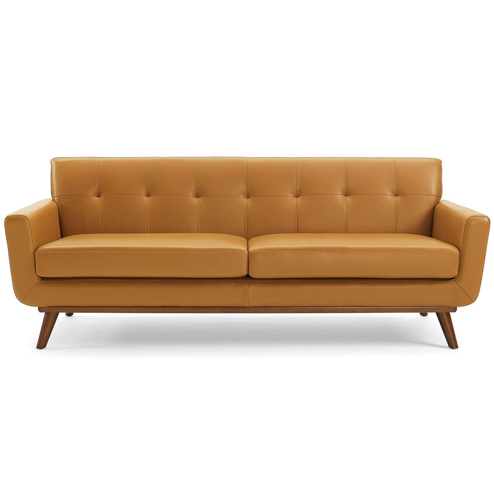 Modway Engage Top-Grain Leather Living Room Lounge Sofa - EEI-3733 | Sofas | Modishstore - 13