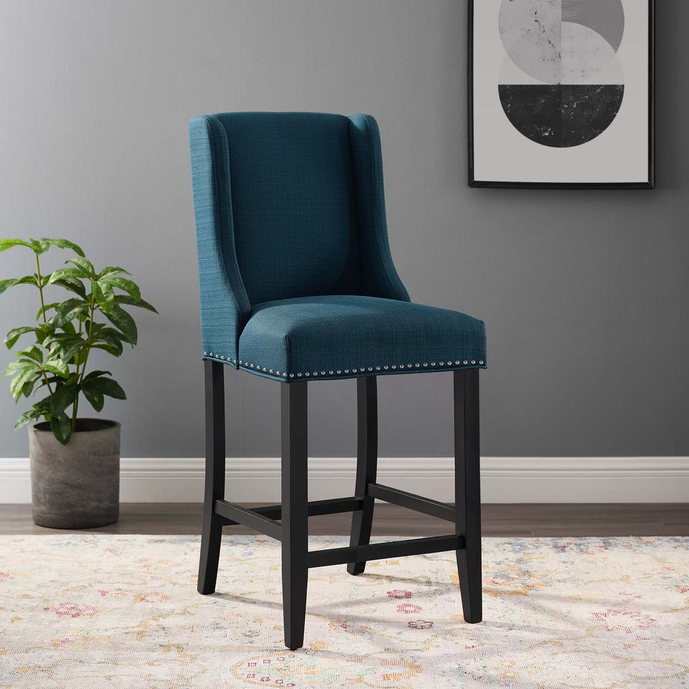 Modway Baron Upholstered Fabric Counter Stool - EEI-3735 | Counter Stools | Modishstore - 1