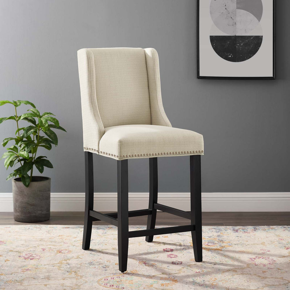 Modway Baron Upholstered Fabric Counter Stool - EEI-3735 | Counter Stools | Modishstore - 8
