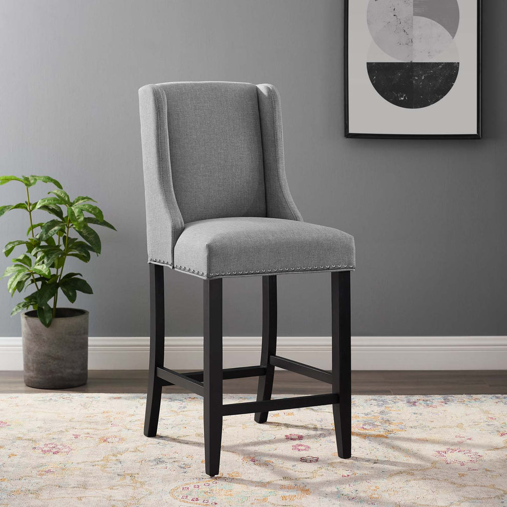Modway Baron Upholstered Fabric Counter Stool - EEI-3735 | Counter Stools | Modishstore - 22