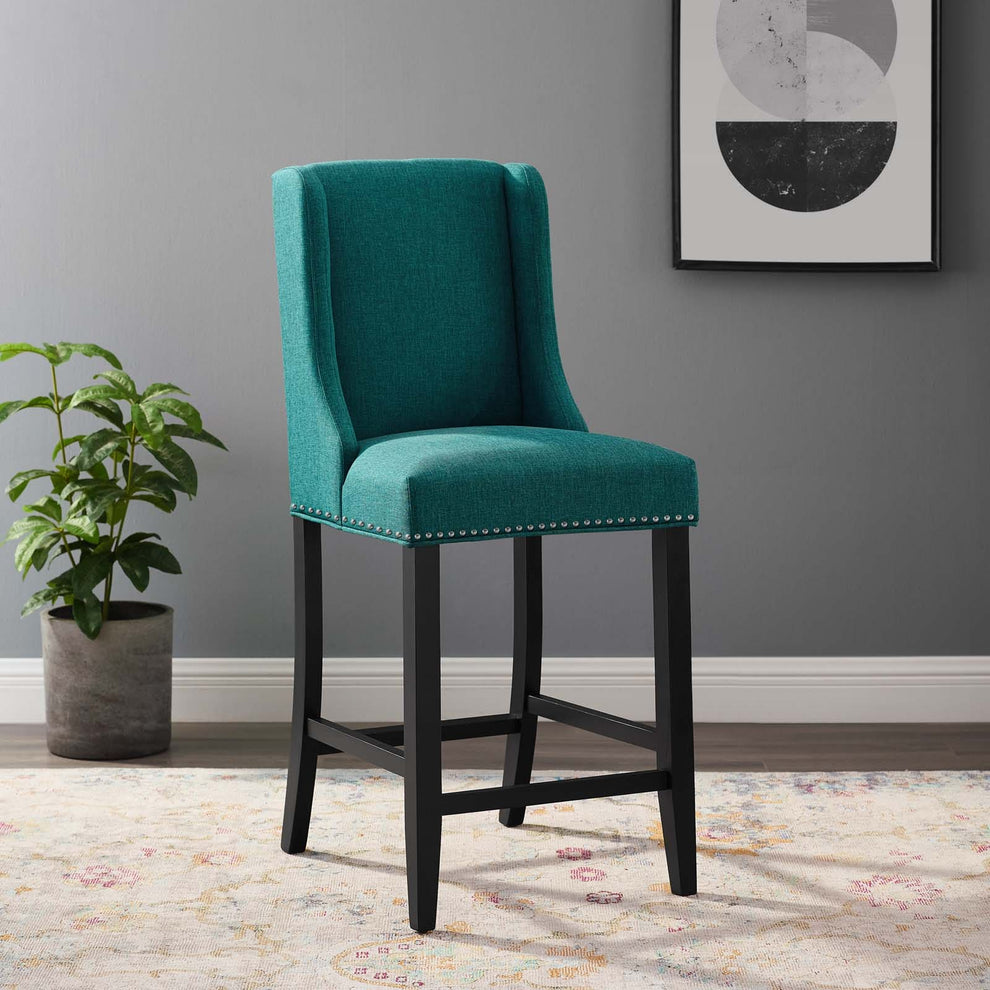 Modway Baron Upholstered Fabric Counter Stool - EEI-3735 | Counter Stools | Modishstore - 29
