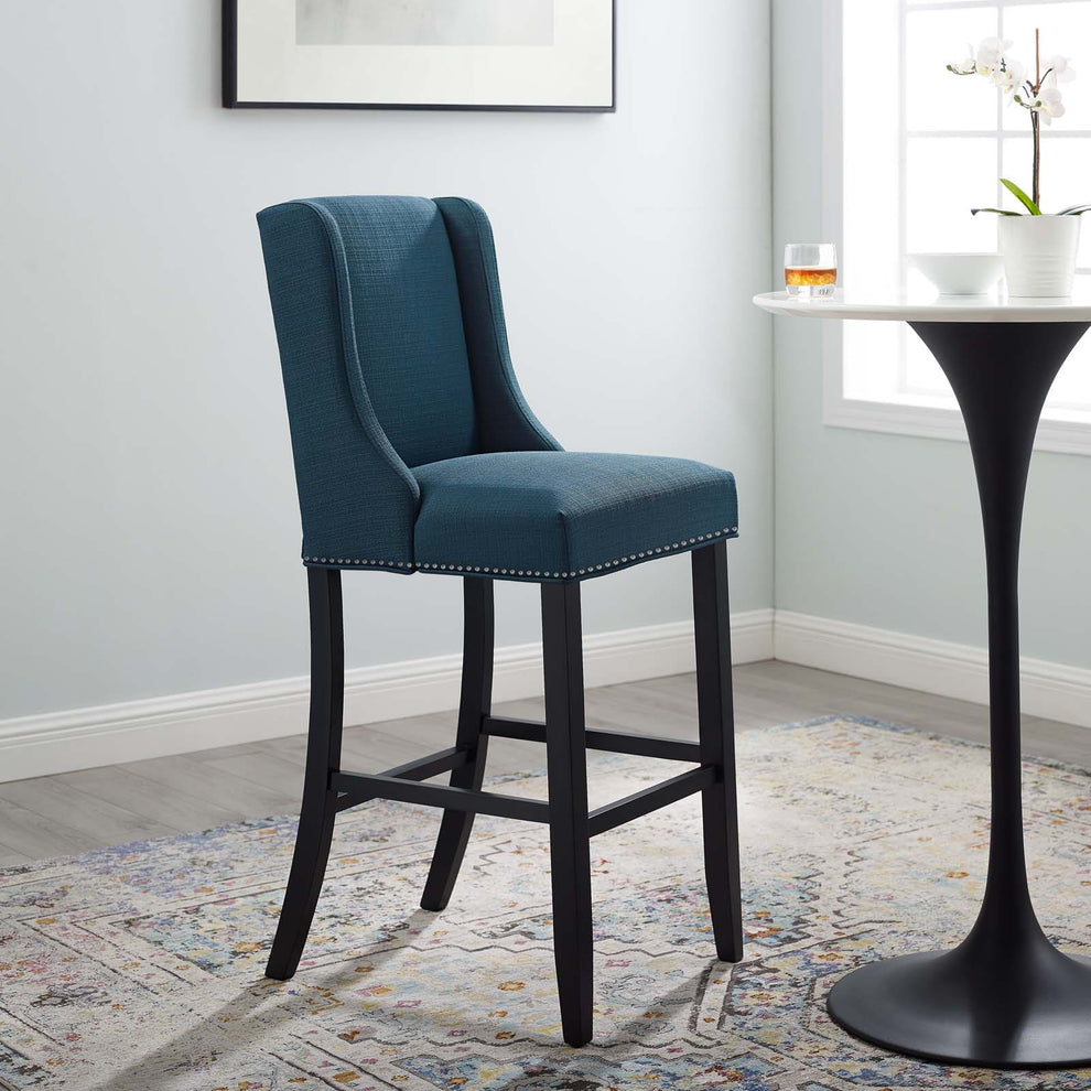 Modway Baron Upholstered Fabric Bar Stool - EEI-3737 | Bar Stools | Modishstore - 1