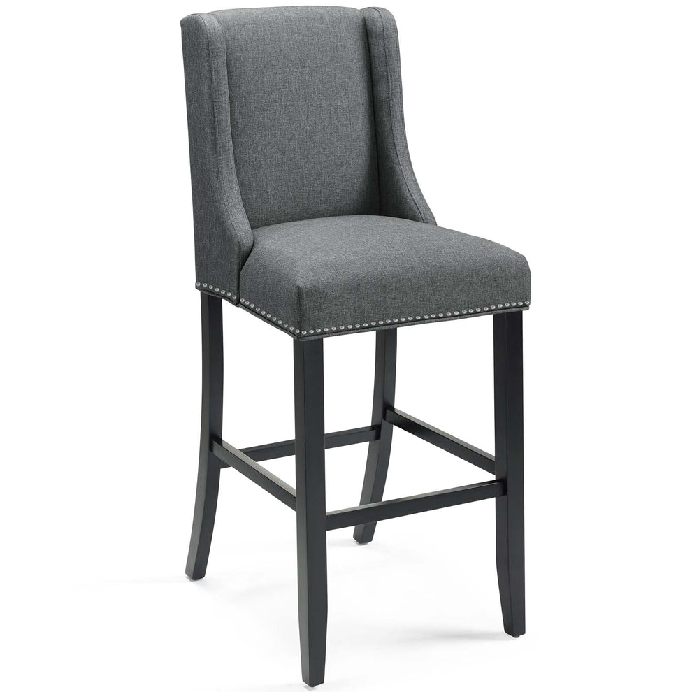 Modway Baron Upholstered Fabric Bar Stool - EEI-3737 | Bar Stools | Modishstore - 9