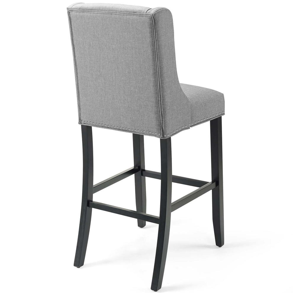 Modway Baron Upholstered Fabric Bar Stool - EEI-3737 | Bar Stools | Modishstore - 18