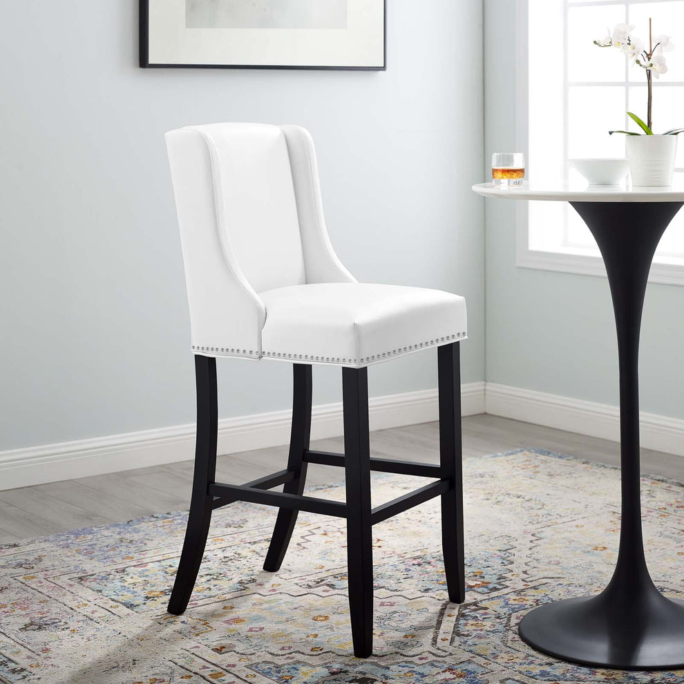 Modway Baron Faux Leather Bar Stool - EEI-3738 | Bar Stools | Modishstore - 2