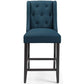 Modway Baronet Tufted Button Upholstered Fabric Counter Stool - EEI-3739 | Counter Stools | Modishstore - 5
