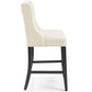 Modway Baronet Tufted Button Upholstered Fabric Counter Stool - EEI-3739 | Counter Stools | Modishstore - 10