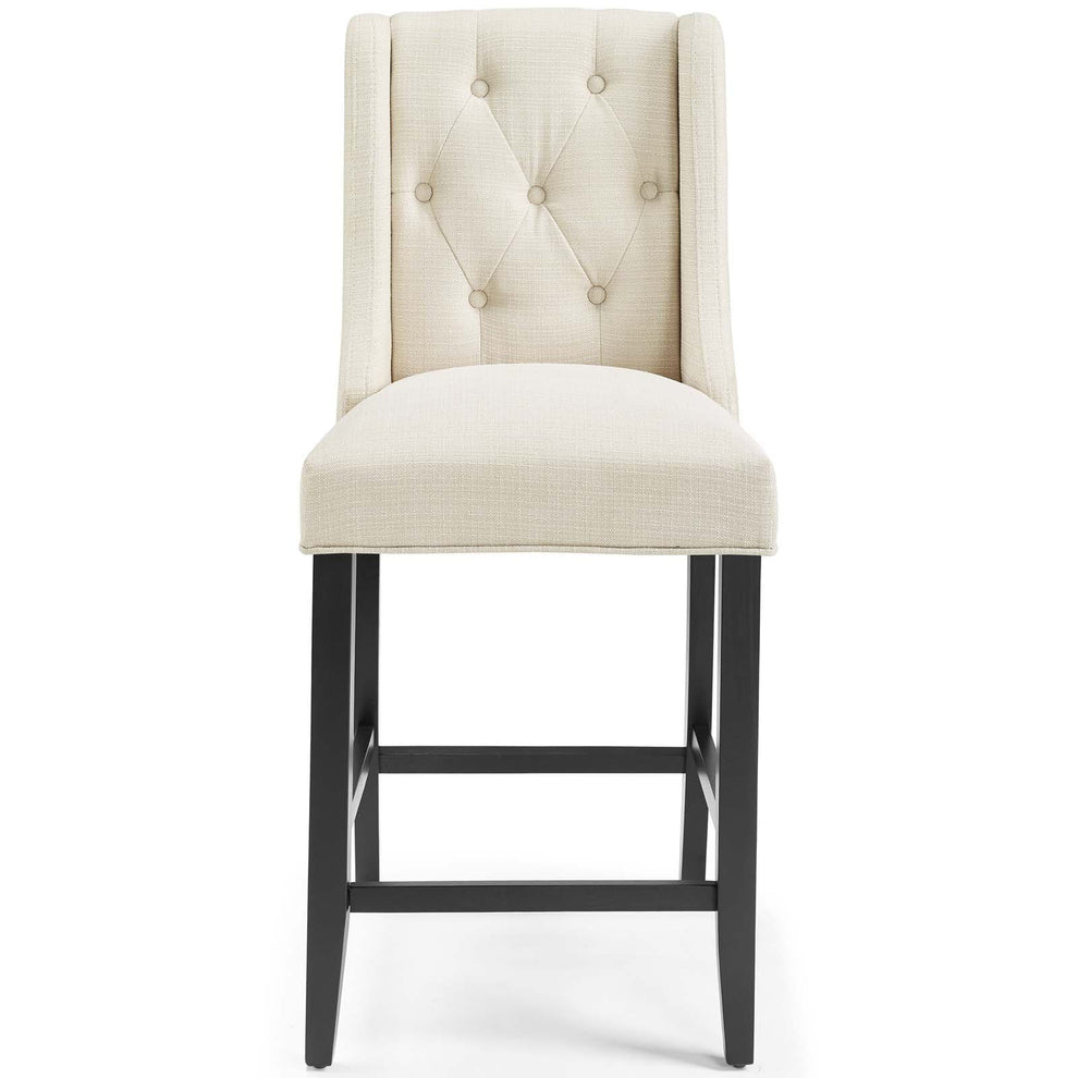 Modway Baronet Tufted Button Upholstered Fabric Counter Stool - EEI-3739 | Counter Stools | Modishstore - 12