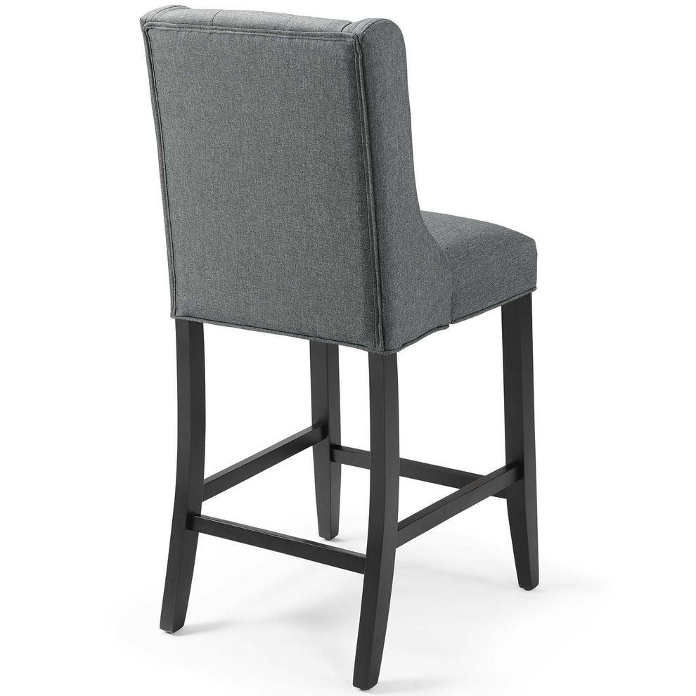 Modway Baronet Tufted Button Upholstered Fabric Counter Stool - EEI-3739 | Counter Stools | Modishstore - 18