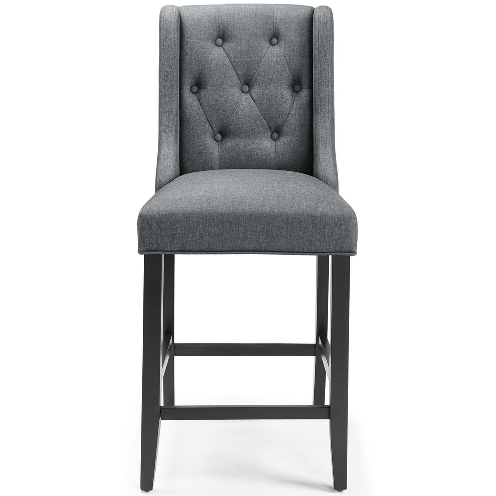 Modway Baronet Tufted Button Upholstered Fabric Counter Stool - EEI-3739 | Counter Stools | Modishstore - 19