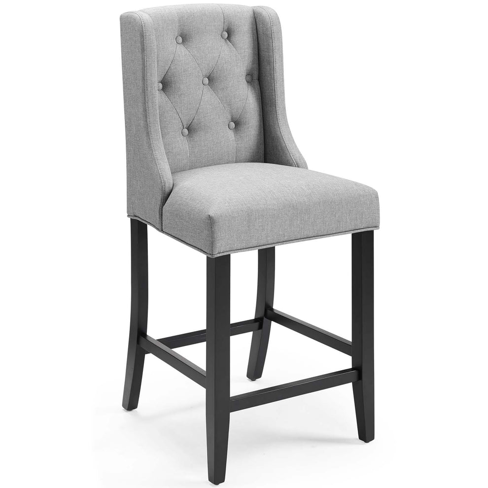 Modway Baronet Tufted Button Upholstered Fabric Counter Stool - EEI-3739 | Counter Stools | Modishstore - 23