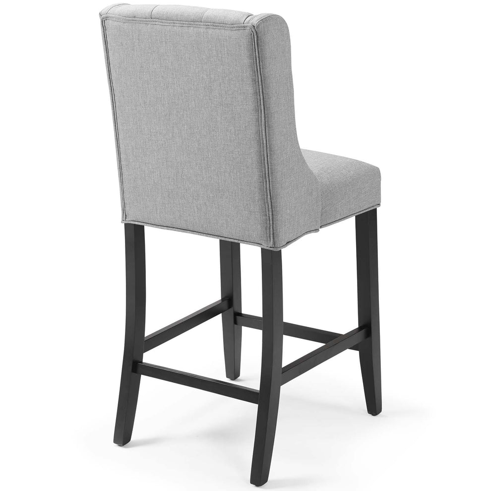 Modway Baronet Tufted Button Upholstered Fabric Counter Stool - EEI-3739 | Counter Stools | Modishstore - 25