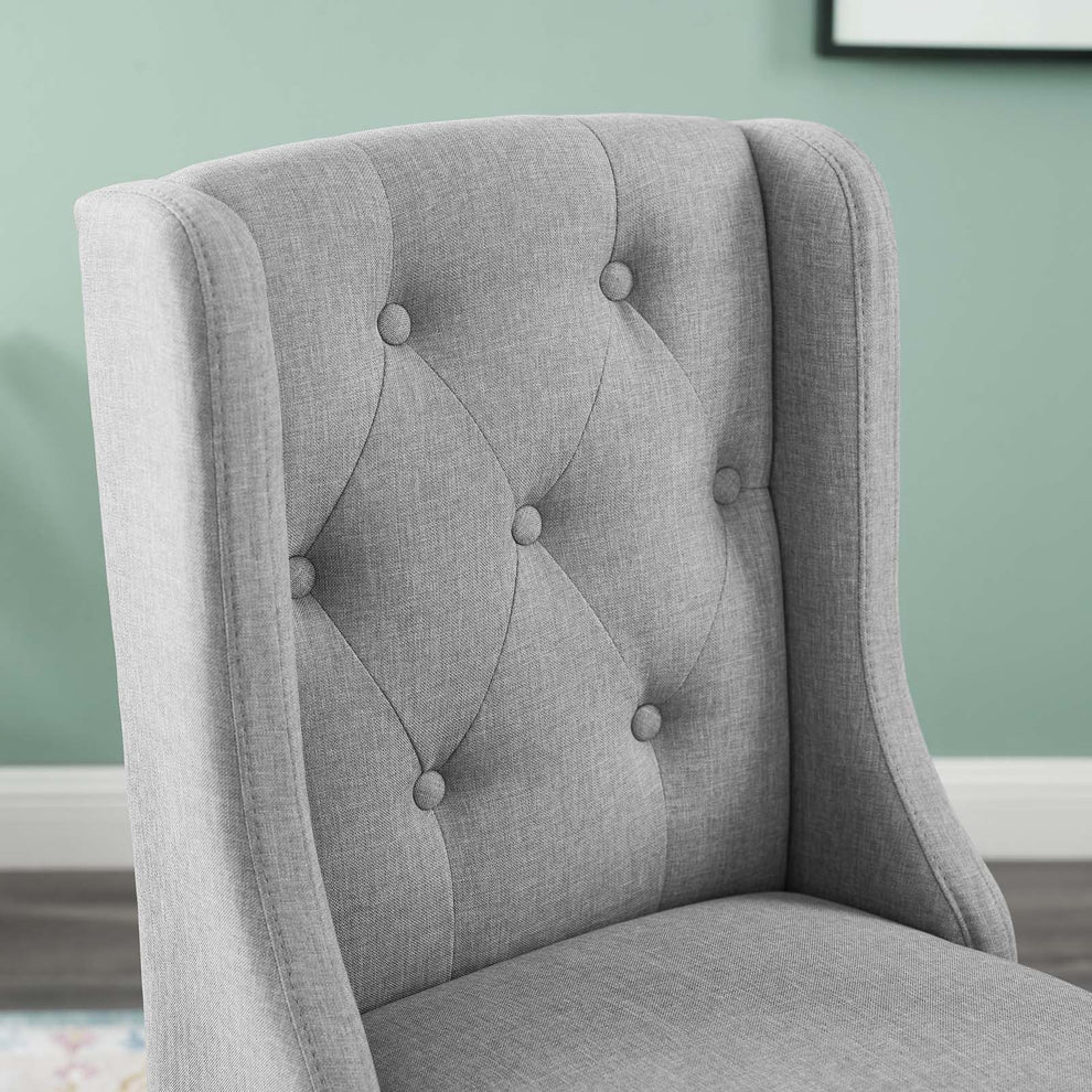 Modway Baronet Tufted Button Upholstered Fabric Counter Stool - EEI-3739 | Counter Stools | Modishstore - 28