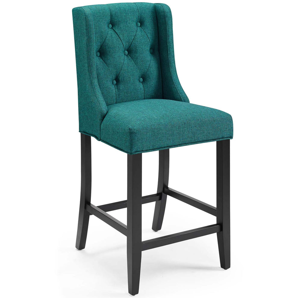 Modway Baronet Tufted Button Upholstered Fabric Counter Stool - EEI-3739 | Counter Stools | Modishstore - 30