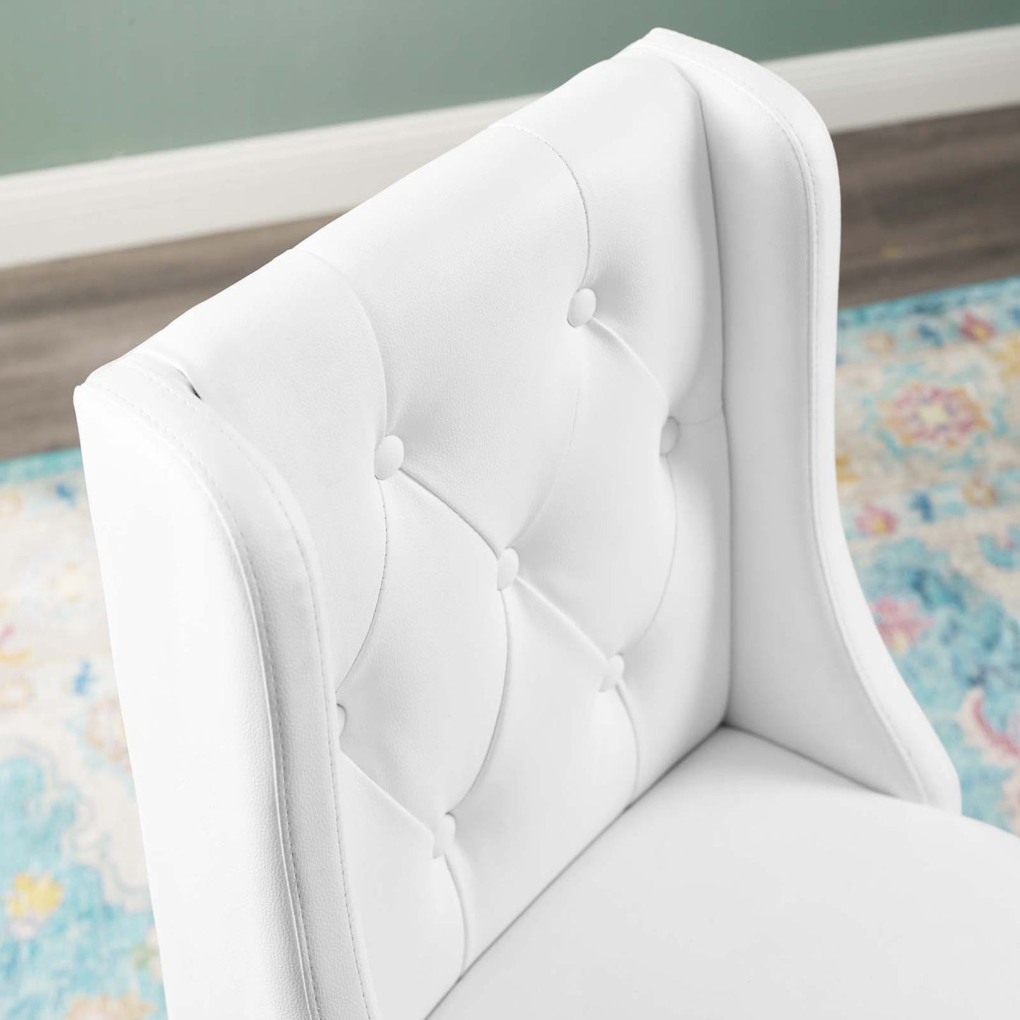 Modway Baronet Tufted Button Faux Leather Counter Stool - EEI-3740 | Counter Stools | Modishstore - 7