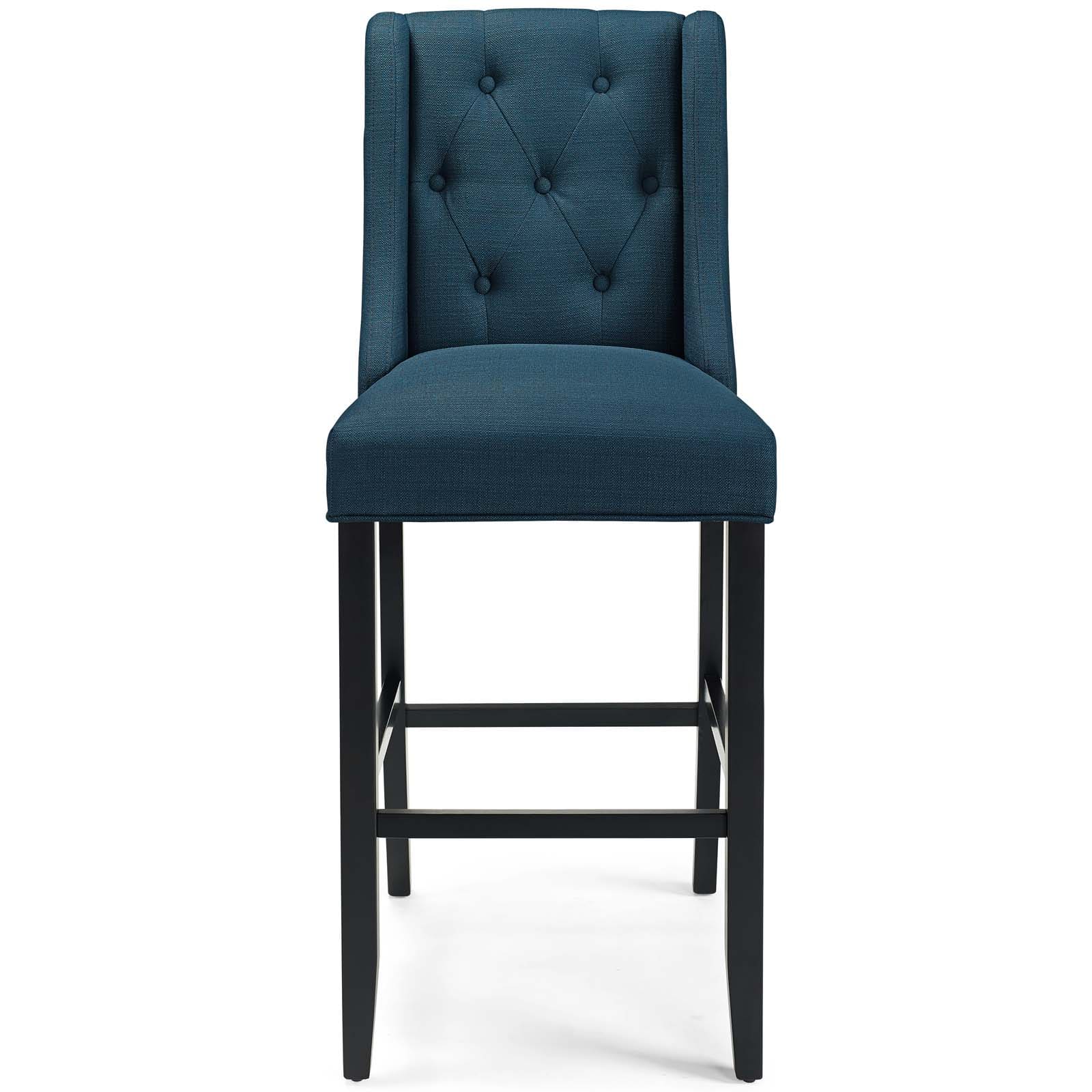 Modway Baronet Tufted Button Upholstered Fabric Bar Stool - EEI-3741 | Bar Stools | Modishstore - 5