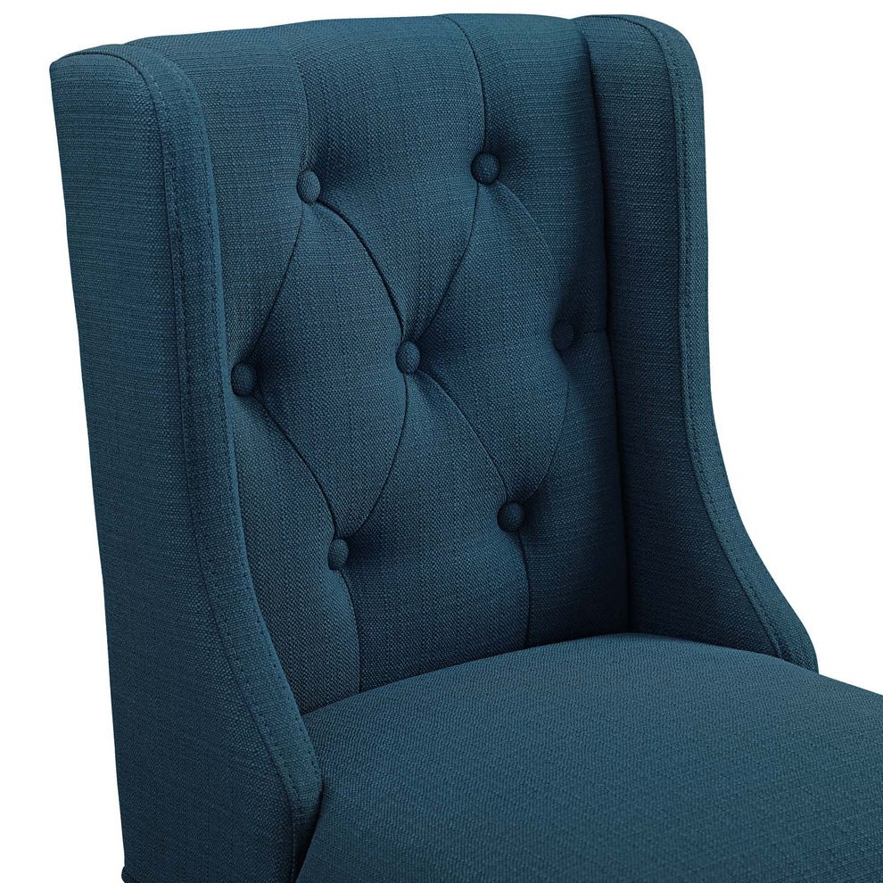 Modway Baronet Tufted Button Upholstered Fabric Bar Stool - EEI-3741 | Bar Stools | Modishstore - 6