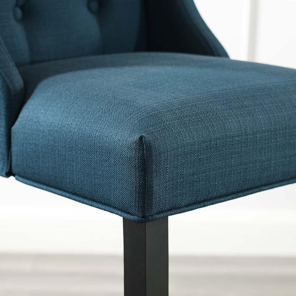 Modway Baronet Tufted Button Upholstered Fabric Bar Stool - EEI-3741 | Bar Stools | Modishstore - 7