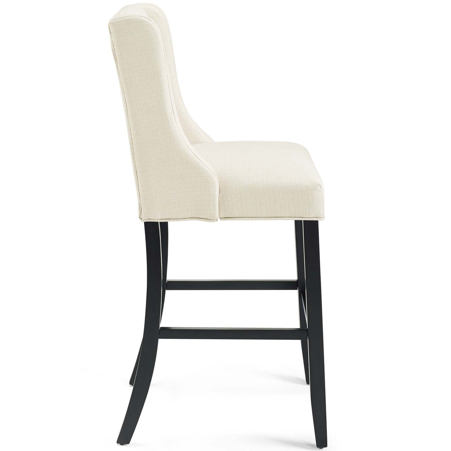 Modway Baronet Tufted Button Upholstered Fabric Bar Stool - EEI-3741 | Bar Stools | Modishstore - 10