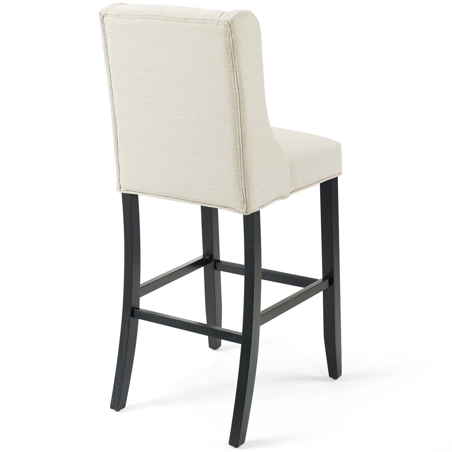 Modway Baronet Tufted Button Upholstered Fabric Bar Stool - EEI-3741 | Bar Stools | Modishstore - 11
