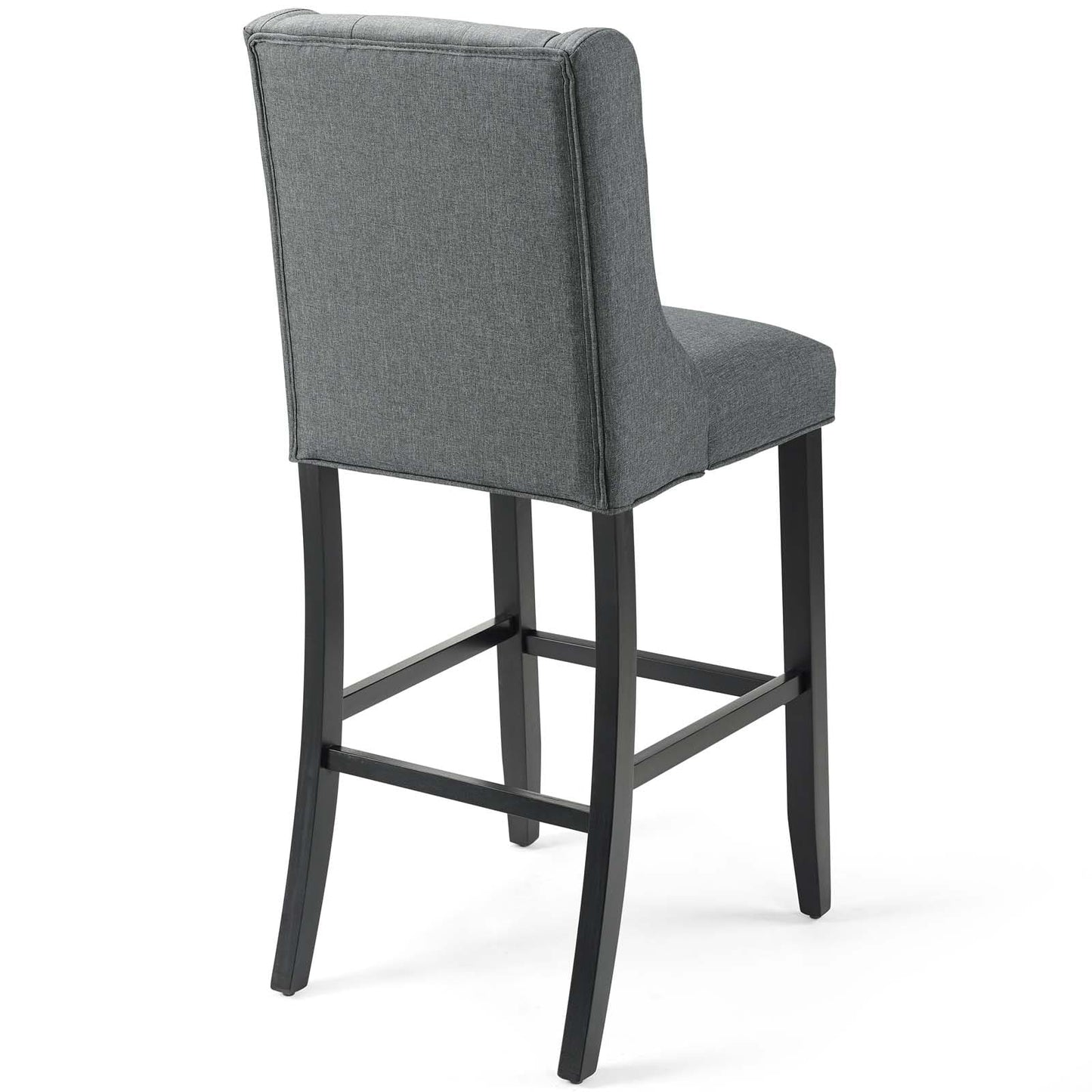 Modway Baronet Tufted Button Upholstered Fabric Bar Stool - EEI-3741 | Bar Stools | Modishstore - 18