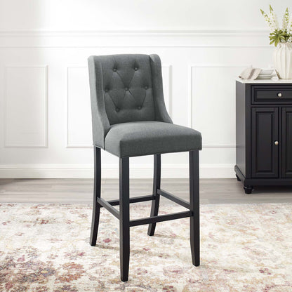 Modway Baronet Tufted Button Upholstered Fabric Counter Stool - EEI-3739 | Counter Stools | Modishstore - 15