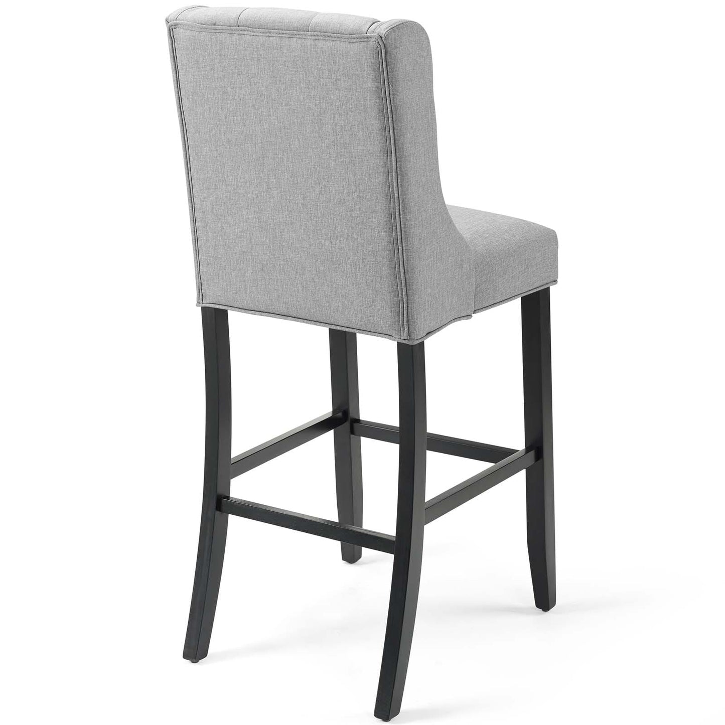 Modway Baronet Tufted Button Upholstered Fabric Bar Stool - EEI-3741 | Bar Stools | Modishstore - 25