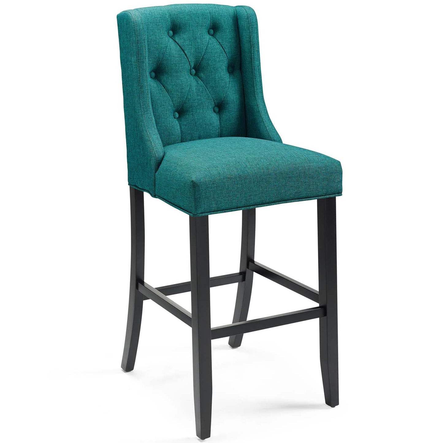 Modway Baronet Tufted Button Upholstered Fabric Bar Stool - EEI-3741 | Bar Stools | Modishstore - 30
