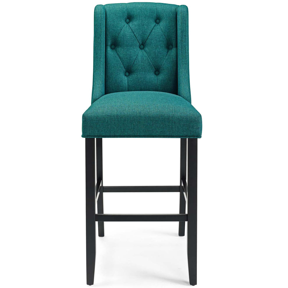 Modway Baronet Tufted Button Upholstered Fabric Bar Stool - EEI-3741 | Bar Stools | Modishstore - 33
