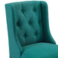 Modway Baronet Tufted Button Upholstered Fabric Bar Stool | Bar Stools | Modishstore-34