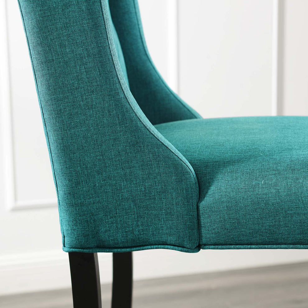Modway Baronet Tufted Button Upholstered Fabric Bar Stool - EEI-3741 | Bar Stools | Modishstore - 35
