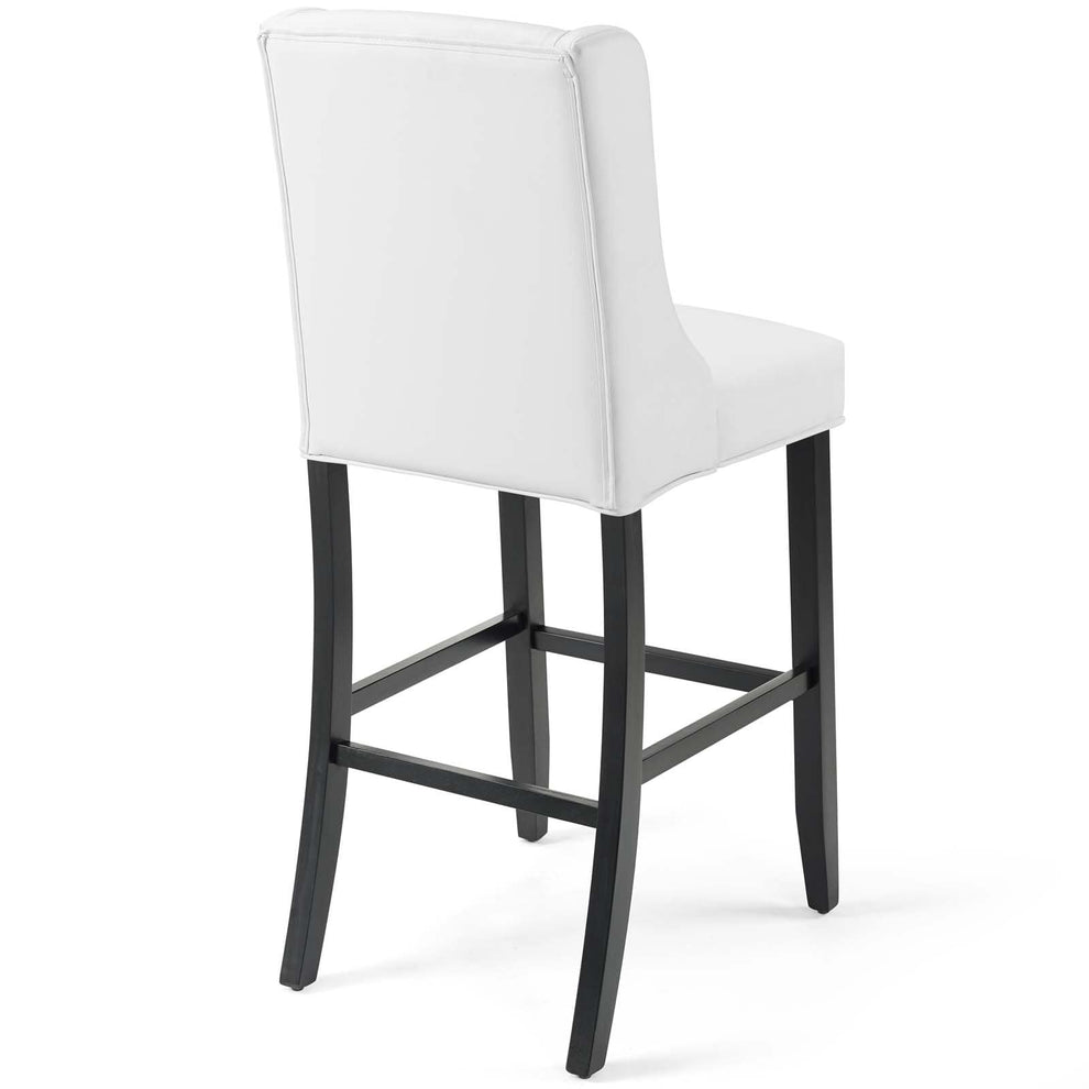 Modway Baronet Tufted Button Faux Leather Bar Stool - EEI-3742 | Bar Stools | Modishstore - 4