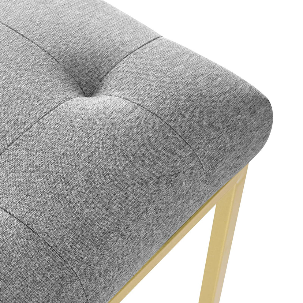 Modway Privy Gold Stainless Steel Upholstered Fabric Dining Accent Chair - EEI-3743 | Dining Chairs | Modishstore - 23