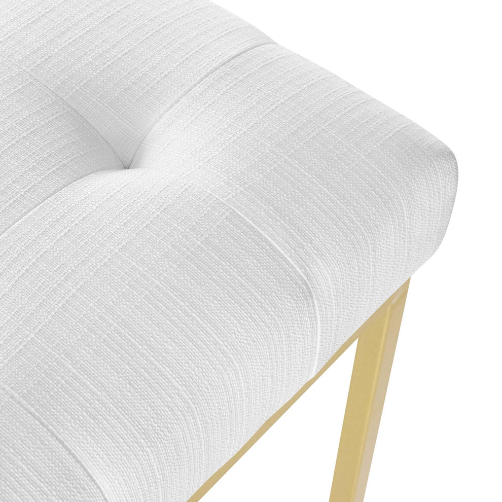 Modway Privy Gold Stainless Steel Upholstered Fabric Dining Accent Chair - EEI-3743 | Dining Chairs | Modishstore - 30
