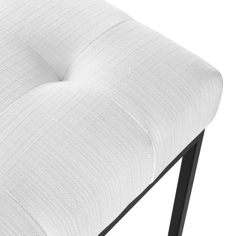 Modway Privy Black Stainless Steel Upholstered Fabric Dining Chair - EEI-3745 | Dining Chairs | Modishstore - 22
