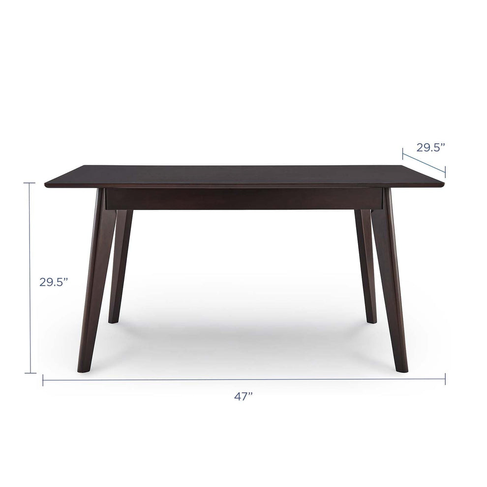 Modway Oracle 47" Rectangle Dining Table - EEI-3746 | Dining Tables | Modishstore - 4