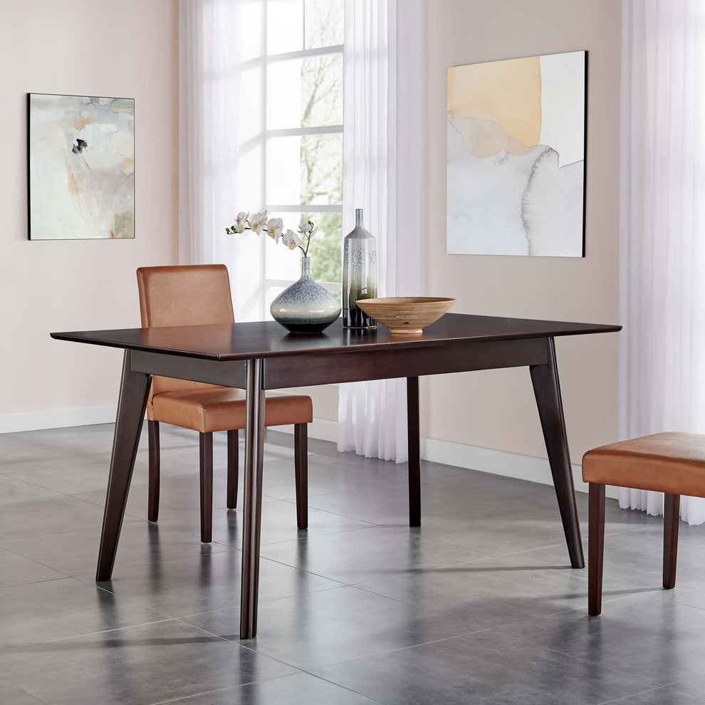 Modway Oracle 59" Rectangle Dining Table - EEI-3747 | Dining Tables | Modishstore - 1