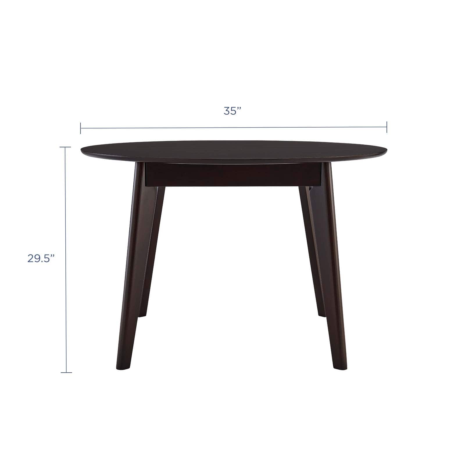 Modway Vision 35" Round Dining Table | Dining Tables | Modishstore-3