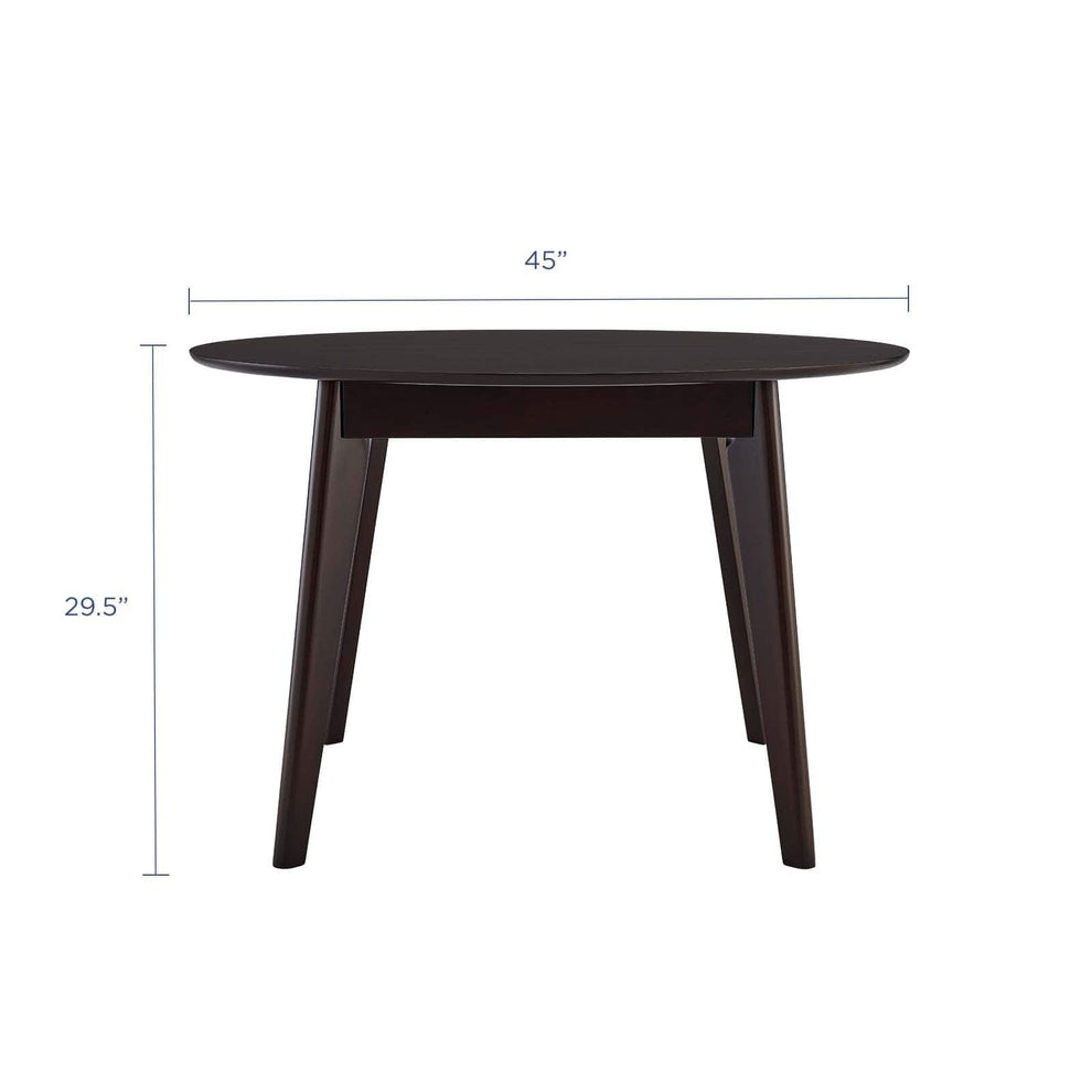 Modway Vision 45" Round Dining Table - EEI-3751 | Dining Tables | Modishstore - 3