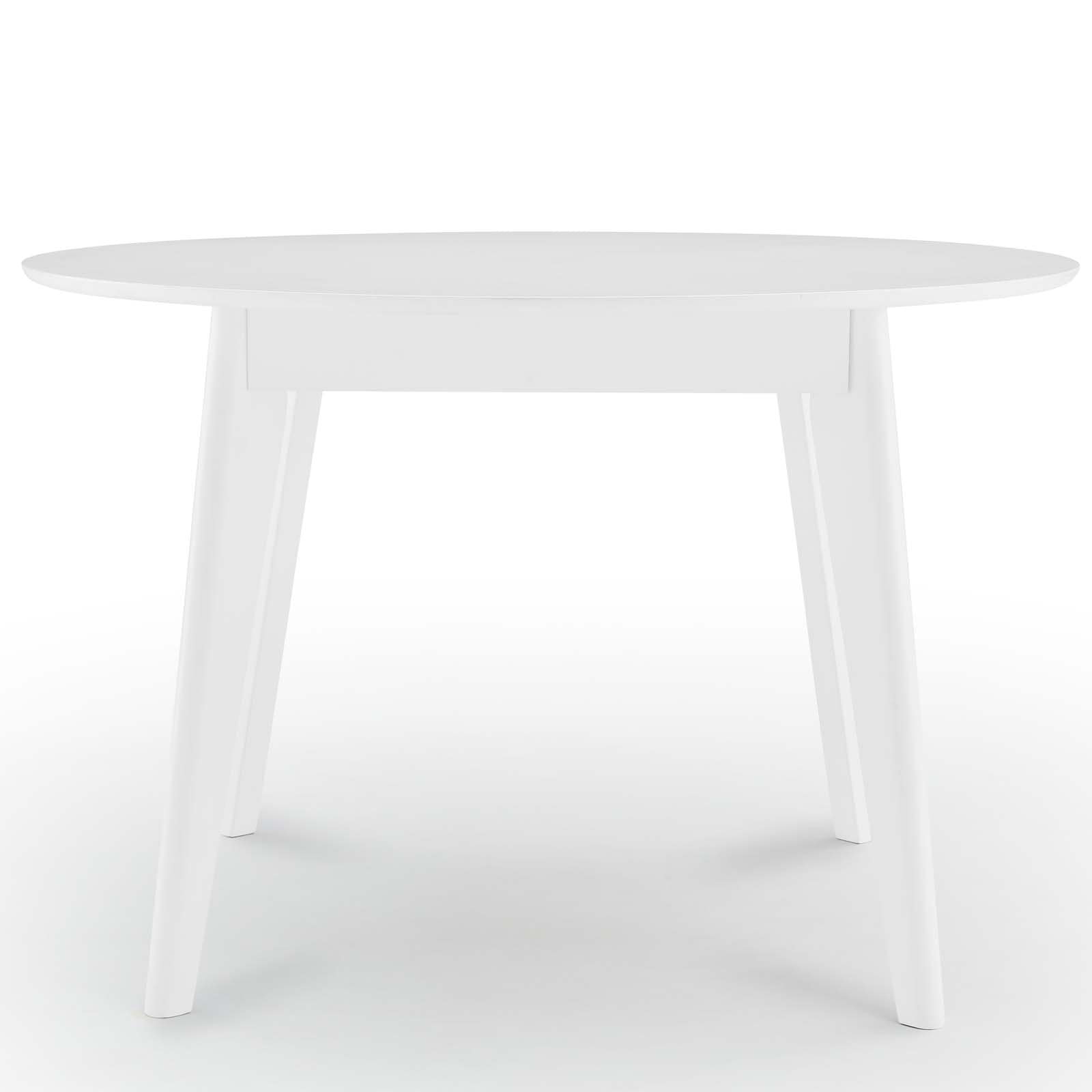 Modway Vision 45" White Round Dining Table | Dining Tables | Modishstore