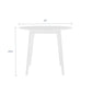 Modway Vision 45" White Round Dining Table - EEI-3752 | Dining Tables | Modishstore - 2