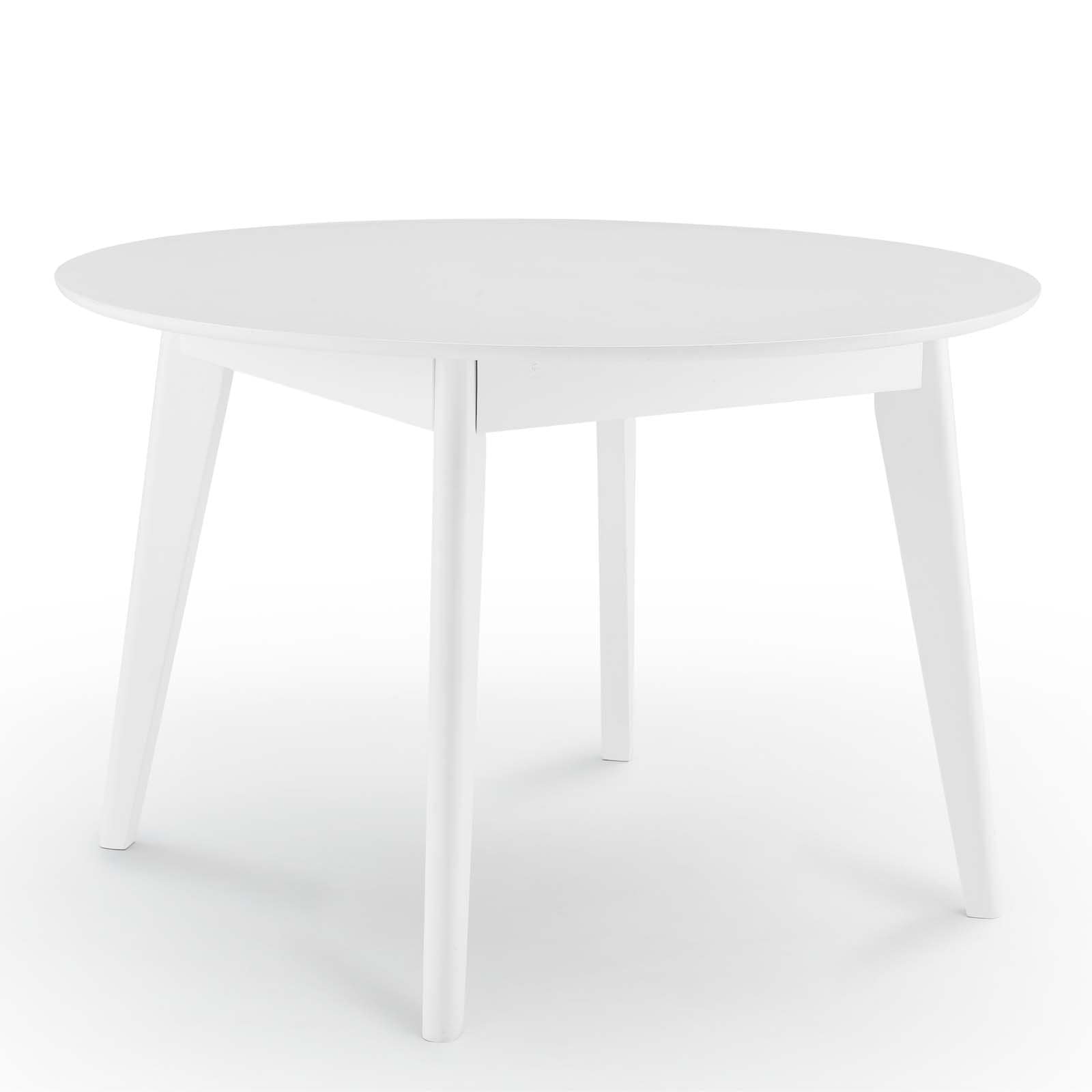 Modway Vision 45" White Round Dining Table - EEI-3752 | Dining Tables | Modishstore - 3