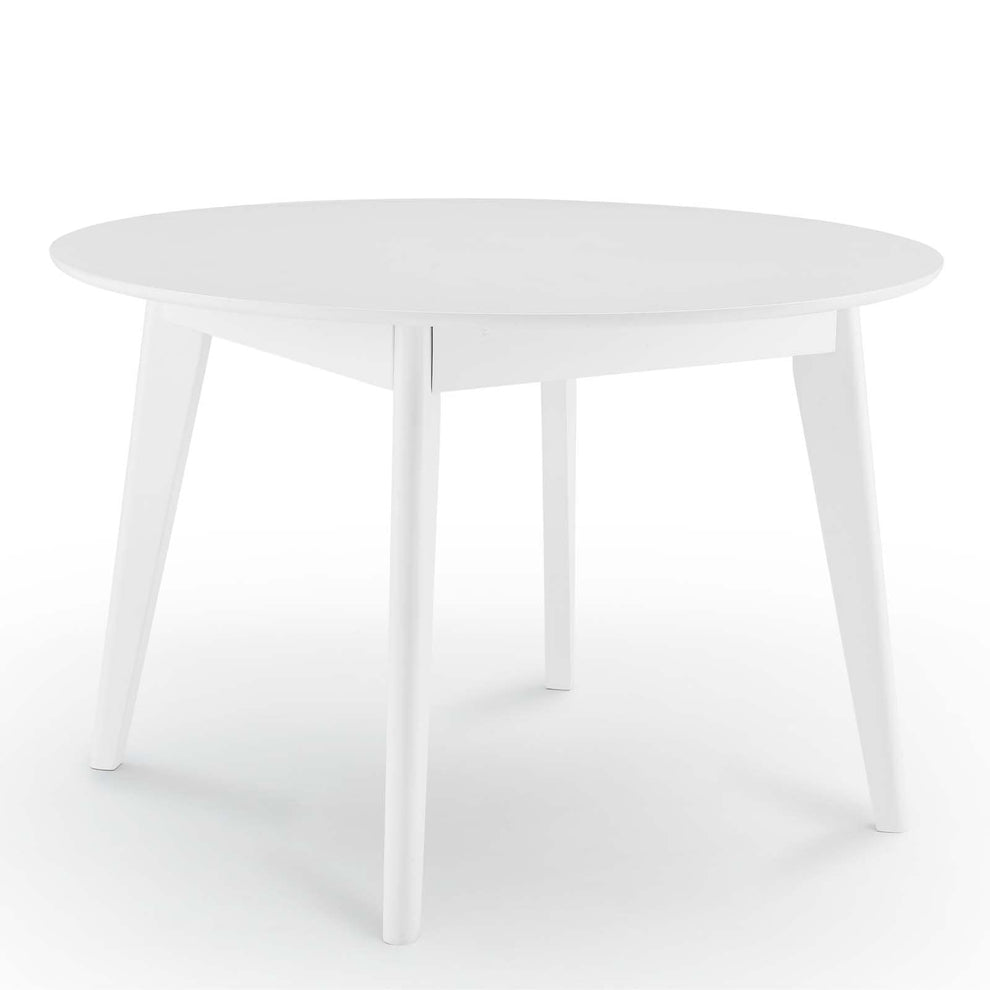 Modway Vision 45" White Round Dining Table - EEI-3752 | Dining Tables | Modishstore - 3