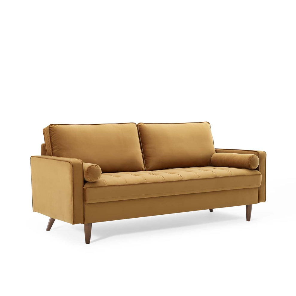 Modway Valour Performance Velvet Sofa - EEI-3764 | Sofas | Modishstore - 4