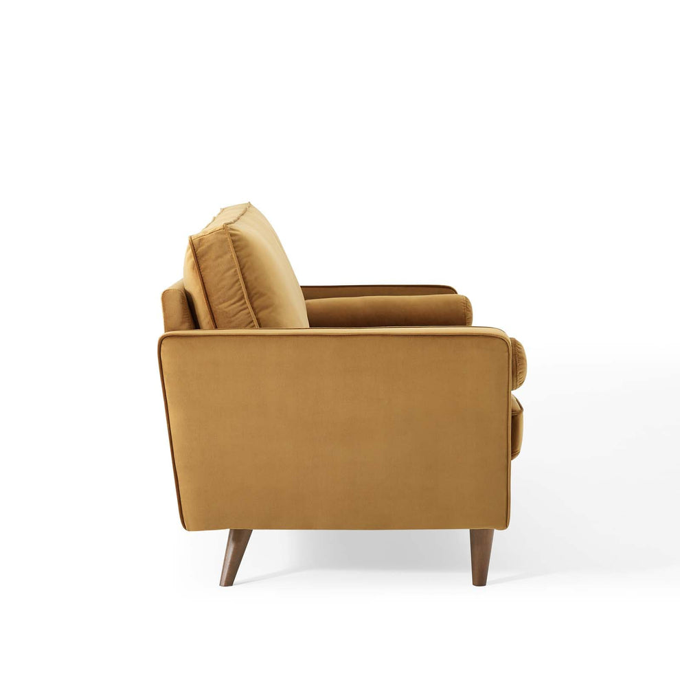 Modway Valour Performance Velvet Sofa - EEI-3764 | Sofas | Modishstore - 2