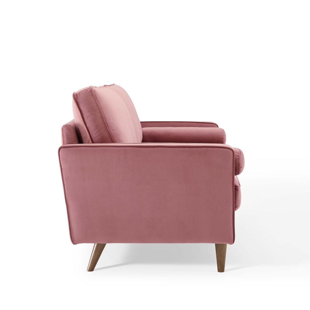 Modway Valour Performance Velvet Sofa - EEI-3764 | Sofas | Modishstore - 12