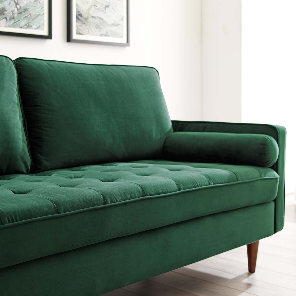 Modway Valour Performance Velvet Sofa - EEI-3764 | Sofas | Modishstore - 22