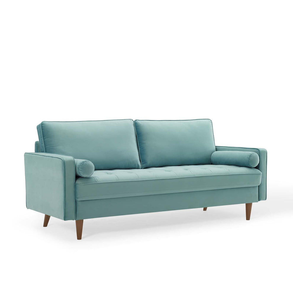Modway Valour Performance Velvet Sofa - EEI-3764 | Sofas | Modishstore - 32