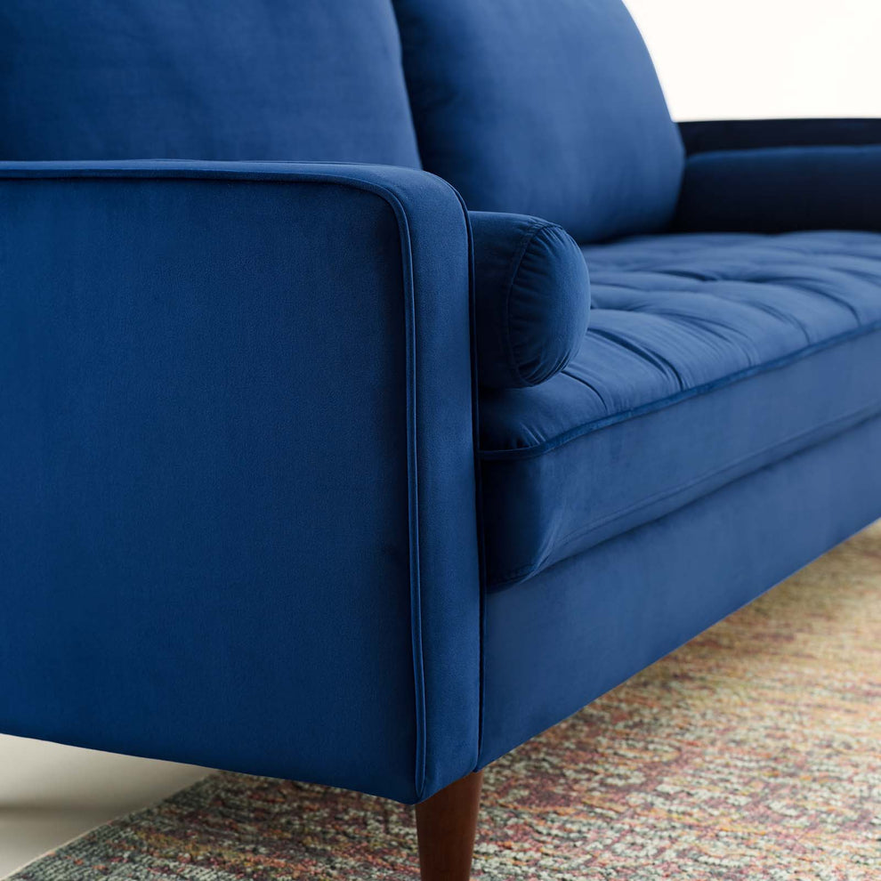 Modway Valour Performance Velvet Sofa - EEI-3764 | Sofas | Modishstore - 45
